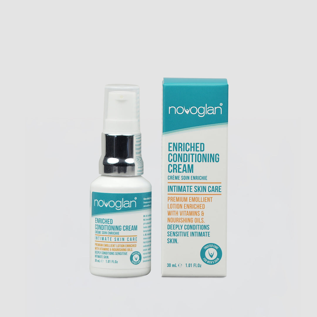 Novoglan Enriched Conditioning Cream 30mL bottle and packaging