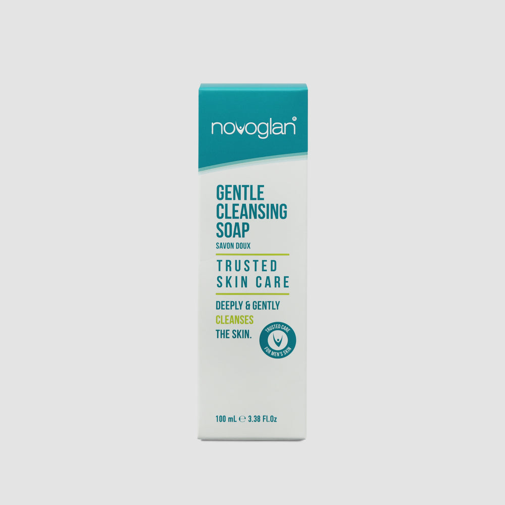 Novoglan Gentle Cleansing Soap 100mL packaging