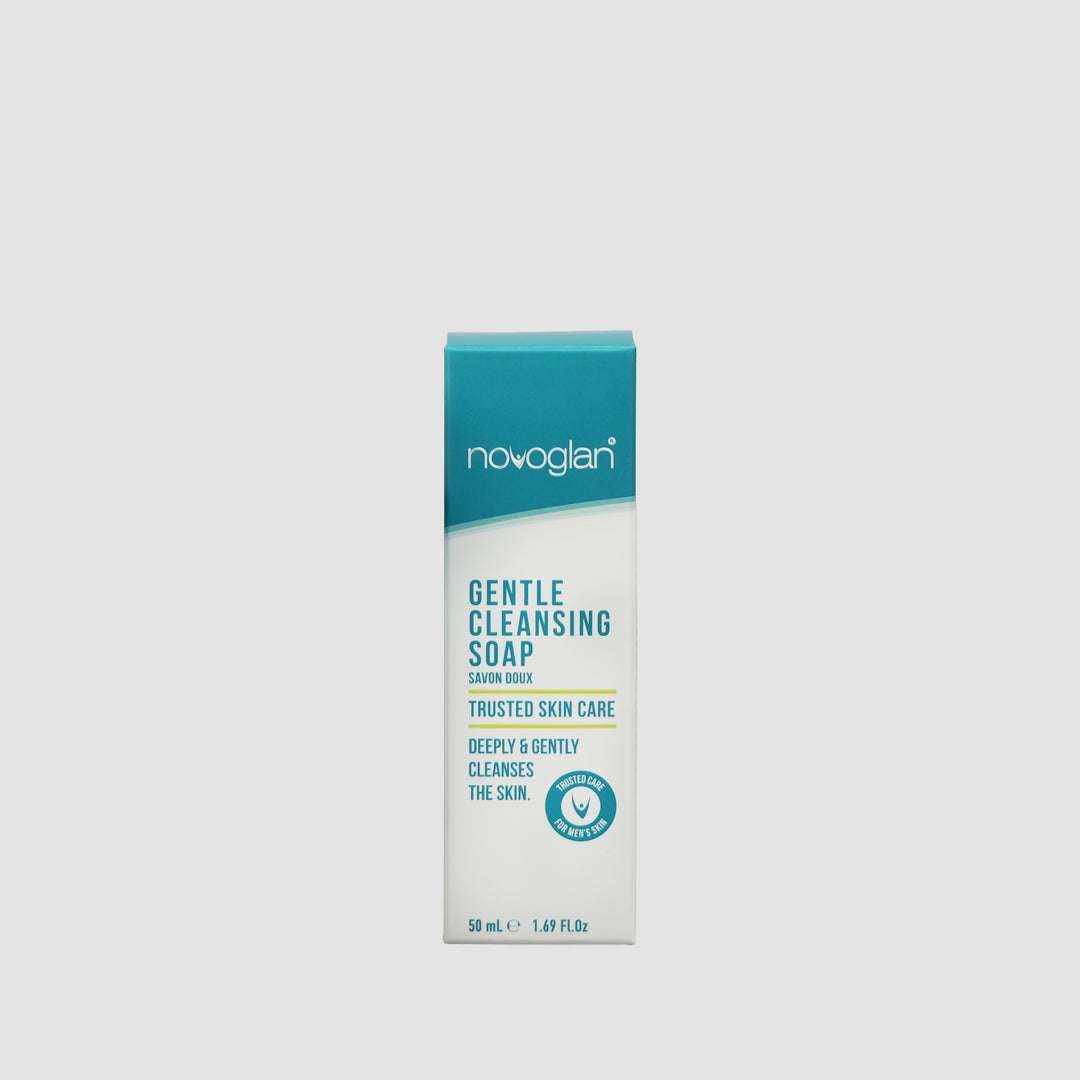 Novoglan Gentle Cleansing Soap 50mL packaging