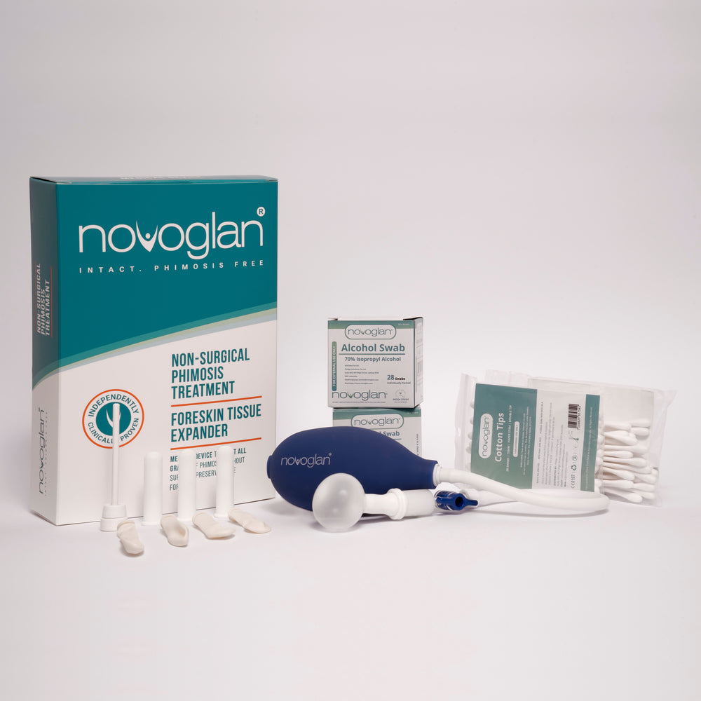 Novoglan Phimosis Treatment Kit contents